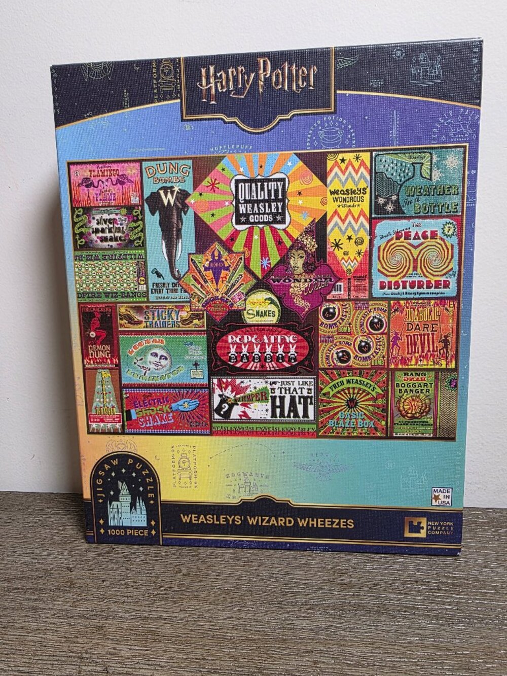 Weasleys' Wizard Wheezes - 1000 Piece Jigsaw Puzzle by New York Puzzle Company